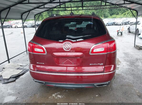5GAKVBKD0GJ266324 2016 BUICK ENCLAVE Red 