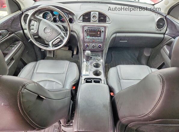 5GAKVBKD0HJ150767 2017 BUICK ENCLAVE Burgundy Вид панелі приладів