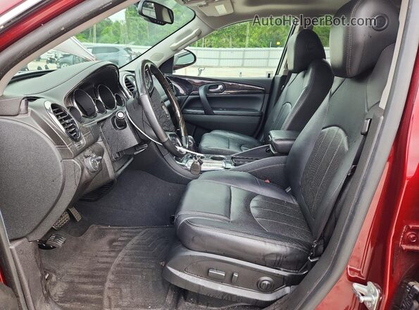 5GAKVBKD0HJ150767 2017 BUICK ENCLAVE Burgundy Вид салону спереду