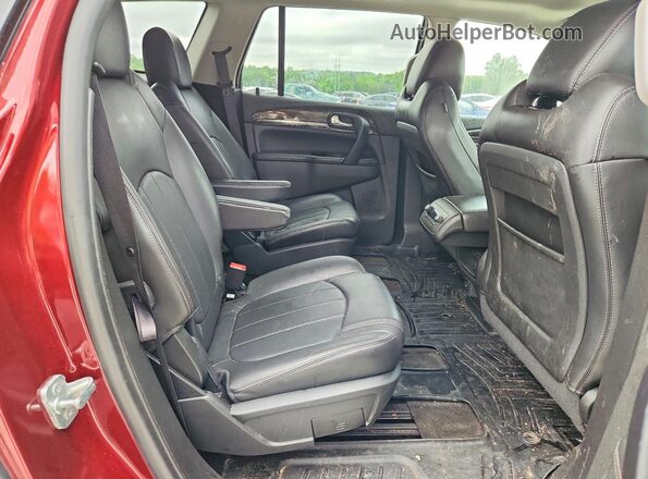 5GAKVBKD0HJ150767 2017 BUICK ENCLAVE Burgundy Вид задньої частини салону