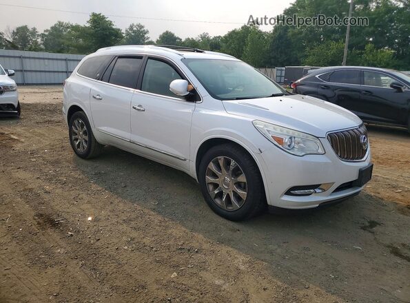 5GAKVBKD1GJ109031 2016 BUICK ENCLAVE White Передня права чверть