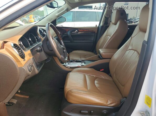 5GAKVBKD1GJ109031 2016 BUICK ENCLAVE White Вид салону спереду