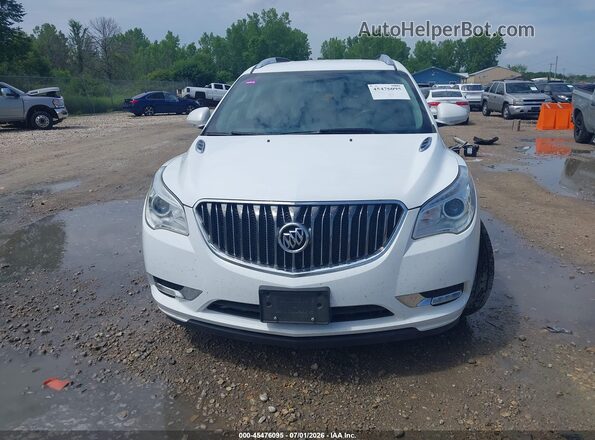 5GAKVBKD1HJ235956 2017 BUICK ENCLAVE White Instrument cluster view