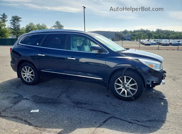 5GAKVBKD1HJ274899 2017 BUICK ENCLAVE Синий Передняя правая четверть