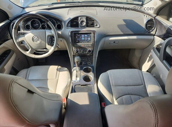 5GAKVBKD1HJ274899 2017 BUICK ENCLAVE Синий Вид панели приборов