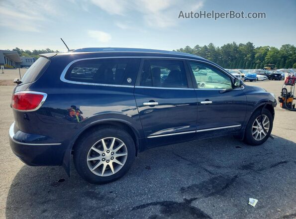 5GAKVBKD1HJ274899 2017 BUICK ENCLAVE Синий Задняя правая четверть
