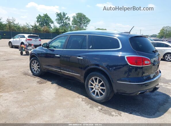 5GAKVBKD3GJ214184 2016 BUICK ENCLAVE Dark Blue Задняя левая четверть