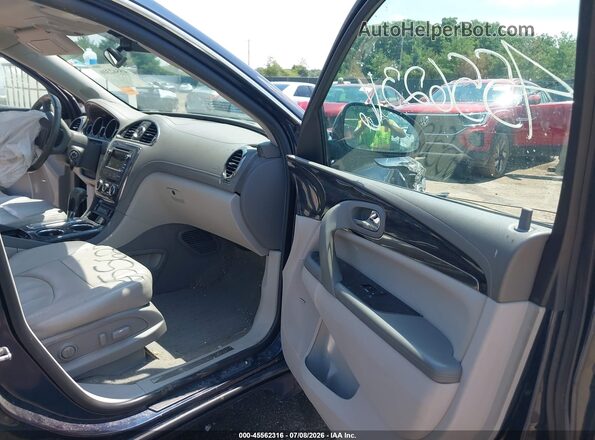 5GAKVBKD3GJ214184 2016 BUICK ENCLAVE Dark Blue Вид салона спереди