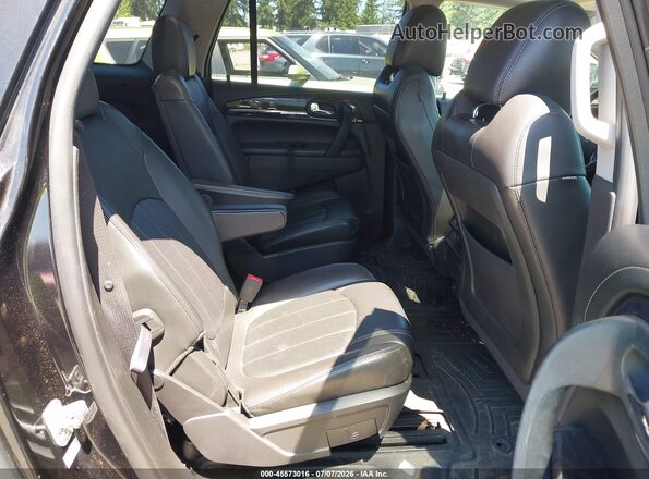 5GAKVBKD3GJ344627 2016 BUICK ENCLAVE Black VIN კოდის სტიკერის ხედი