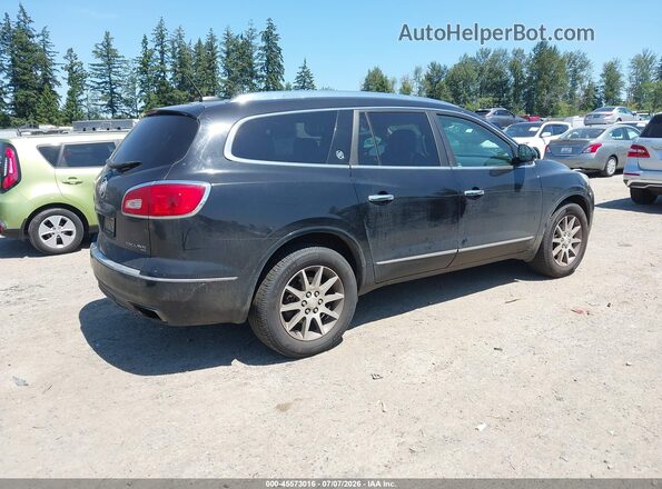 5GAKVBKD3GJ344627 2016 BUICK ENCLAVE Black უკანა მარჯვენა