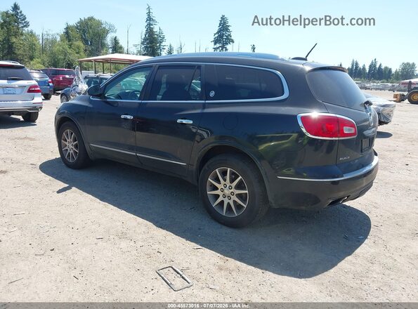 5GAKVBKD3GJ344627 2016 BUICK ENCLAVE Black უკანა მარცხენა