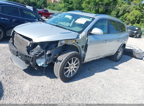 5GAKVBKD3HJ239720 2017 BUICK ENCLAVE Silver Передня ліва чверть