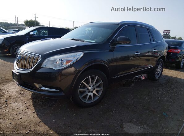 5GAKVBKD3HJ298251 2017 BUICK ENCLAVE Black Przód lewy