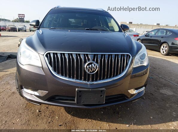 5GAKVBKD3HJ298251 2017 BUICK ENCLAVE Black Widok zestawu wskaźników