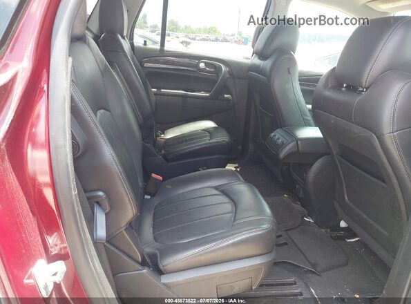 5GAKVBKD4GJ187139 2016 BUICK ENCLAVE Maroon Вид наклейки з VIN-кодом