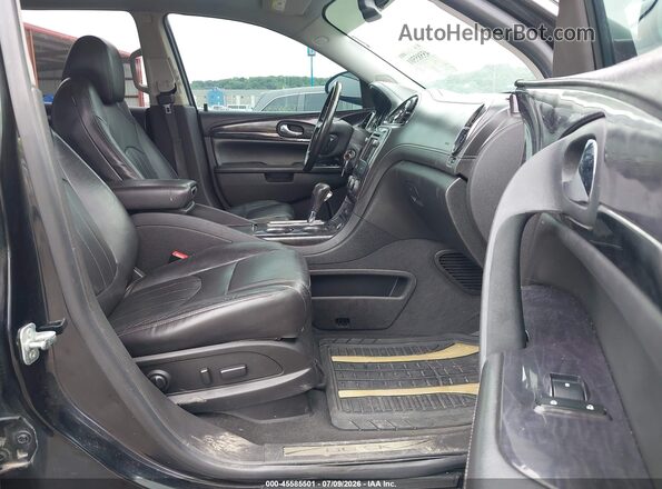 5GAKVBKD4GJ269680 2016 BUICK ENCLAVE Черный Вид салона спереди