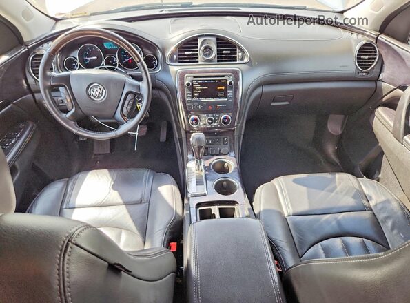 5GAKVBKD5GJ307675 2016 BUICK ENCLAVE White წინა პანელის ხედი