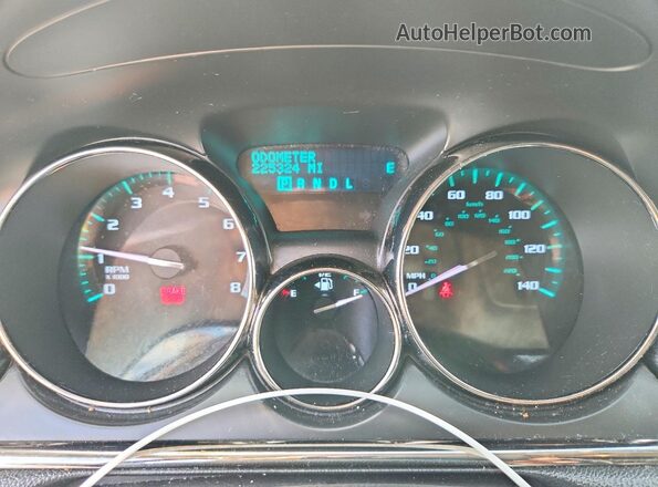 5GAKVBKD5GJ307675 2016 BUICK ENCLAVE White ხელსაწყოთა პანელის ხედი