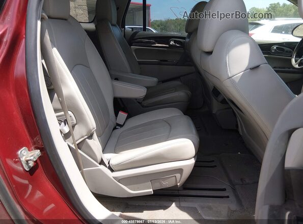 5GAKVBKD5GJ310057 2016 BUICK ENCLAVE Red VIN კოდის სტიკერის ხედი