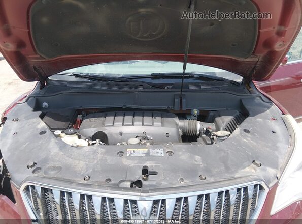 5GAKVBKD5GJ310057 2016 BUICK ENCLAVE Red უკანა ხედი