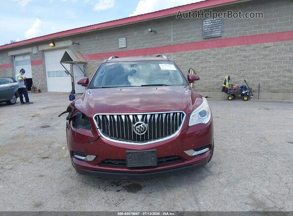 5GAKVBKD5GJ310057 2016 BUICK ENCLAVE Red ხელსაწყოთა პანელის ხედი