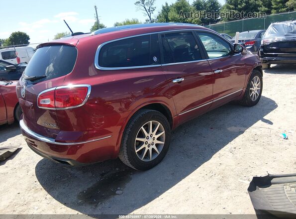 5GAKVBKD5HJ243476 2017 BUICK ENCLAVE Burgundy Rear right