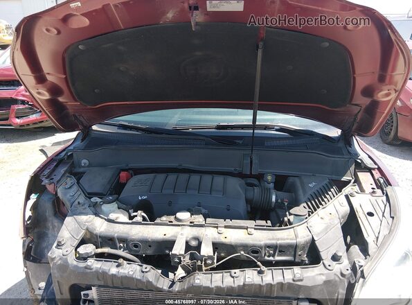 5GAKVBKD5HJ243476 2017 BUICK ENCLAVE Burgundy Rear view