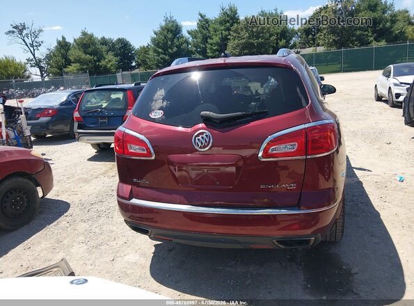 5GAKVBKD5HJ243476 2017 BUICK ENCLAVE Burgundy 
