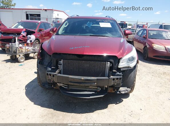 5GAKVBKD5HJ243476 2017 BUICK ENCLAVE Burgundy Rear interior view