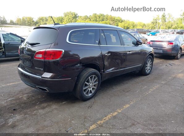 5GAKVBKD5HJ252209 2017 BUICK ENCLAVE Brown Rear right