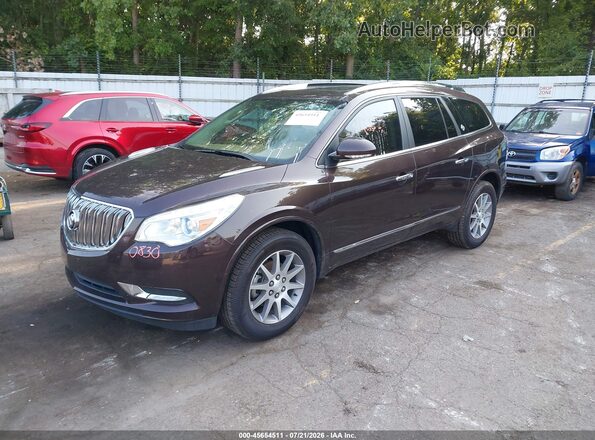 5GAKVBKD5HJ252209 2017 BUICK ENCLAVE Brown Front left