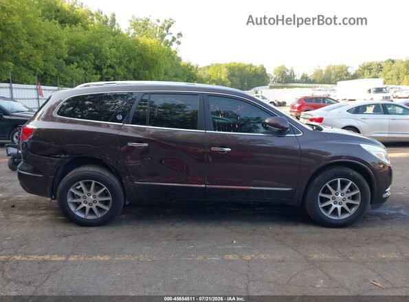 5GAKVBKD5HJ252209 2017 BUICK ENCLAVE Brown Rear interior view