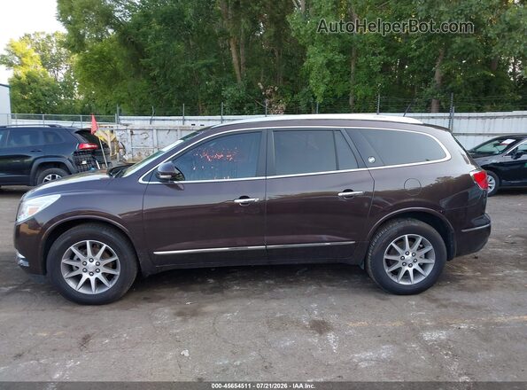 5GAKVBKD5HJ252209 2017 BUICK ENCLAVE Brown 360 interior view