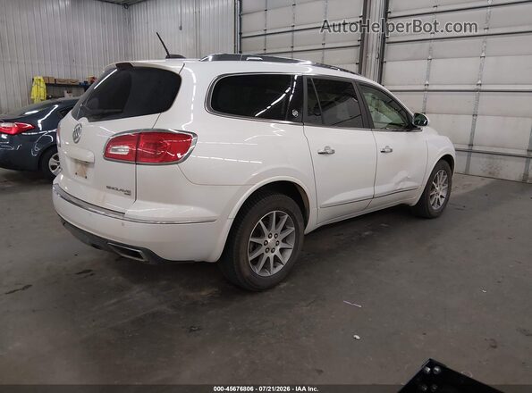 5GAKVBKD6GJ196697 2016 BUICK ENCLAVE White Trasero derecho