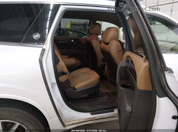 5GAKVBKD6GJ196697 2016 BUICK ENCLAVE White Vista de la etiqueta del VIN
