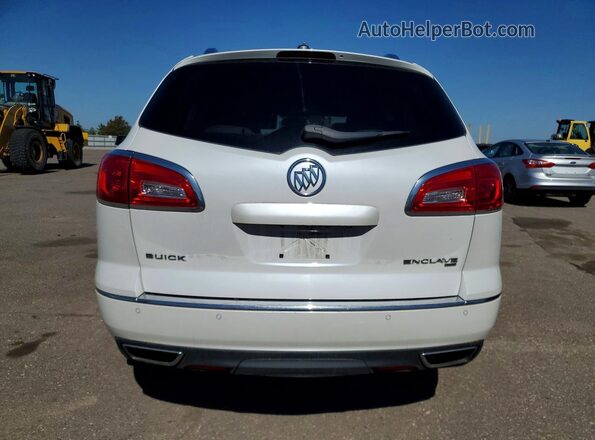 5GAKVBKD6GJ322802 2016 BUICK ENCLAVE Белый Вид сзади
