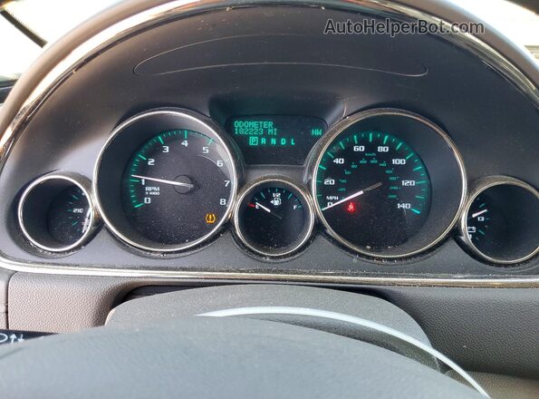 5GAKVBKD6GJ322802 2016 BUICK ENCLAVE Белый Вид щитка приборов