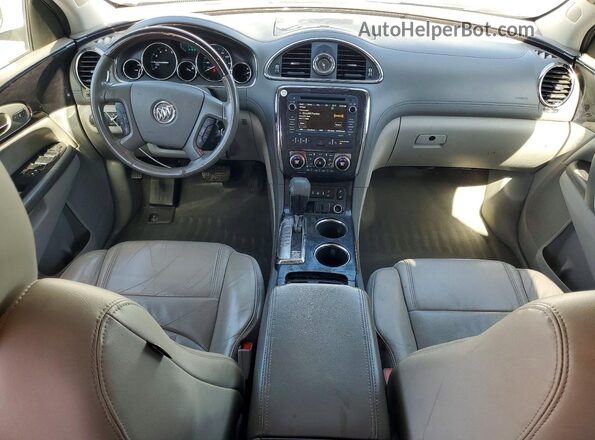 5GAKVBKD6GJ322802 2016 BUICK ENCLAVE Белый Вид панели приборов