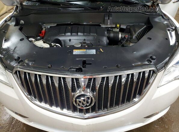 5GAKVBKD6HJ181442 2017 BUICK ENCLAVE White Շարժիչի բաժամունքի տեսք