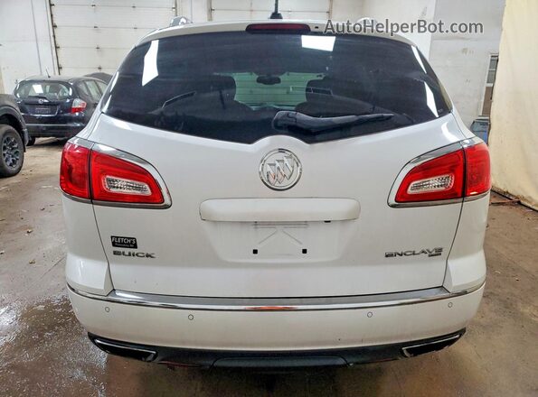 5GAKVBKD6HJ181442 2017 BUICK ENCLAVE White Հետևի տեսք