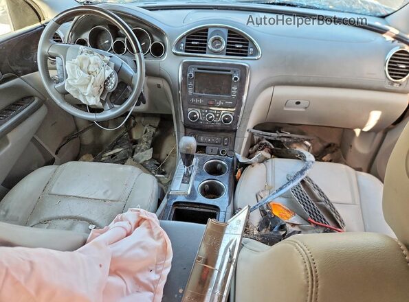 5GAKVBKD7GJ238942 2016 BUICK ENCLAVE Black Vista del salpicadero