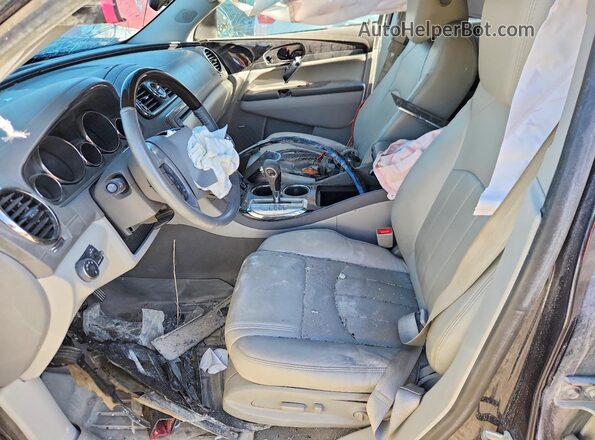 5GAKVBKD7GJ238942 2016 BUICK ENCLAVE Black Vista interior delantera