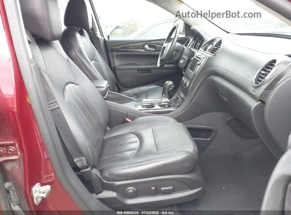 5GAKVBKD7GJ336496 2016 BUICK ENCLAVE Maroon Вид салону спереду