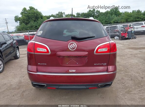 5GAKVBKD7GJ336496 2016 BUICK ENCLAVE Maroon 