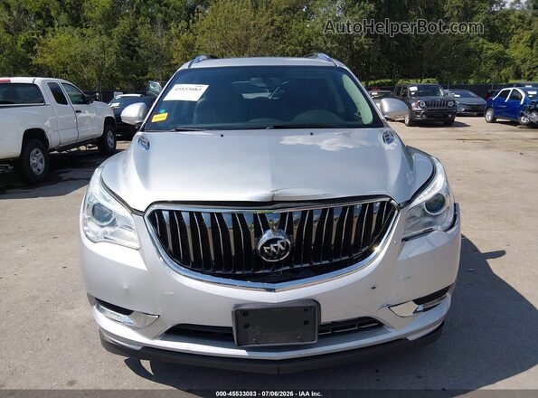 5GAKVBKD7HJ343188 2017 BUICK ENCLAVE Silver Вид щитка приладів
