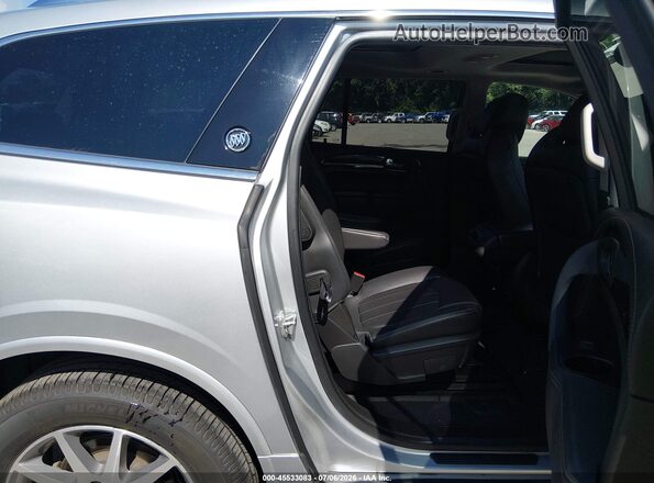 5GAKVBKD7HJ343188 2017 BUICK ENCLAVE Silver Вид наклейки з VIN-кодом
