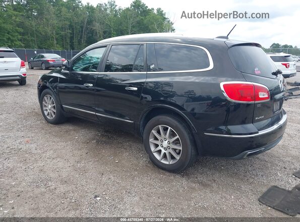 5GAKVBKD8GJ259704 2016 BUICK ENCLAVE Black Trasero izquierdo