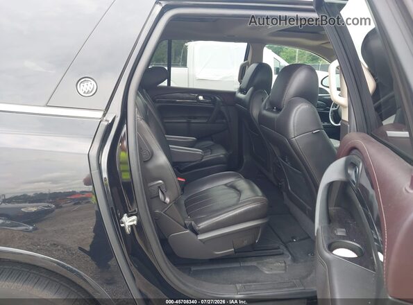 5GAKVBKD8GJ259704 2016 BUICK ENCLAVE Black Vista de la etiqueta del VIN