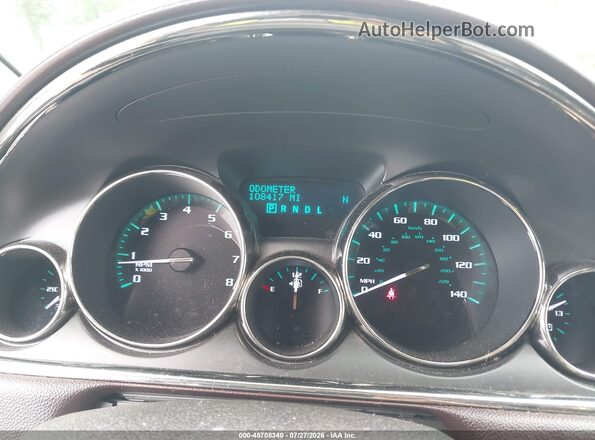 5GAKVBKD8GJ259704 2016 BUICK ENCLAVE Black Vista de los asientos traseros