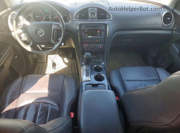 5GAKVBKD8GJ333025 2016 BUICK ENCLAVE Серебряный Вид панели приборов